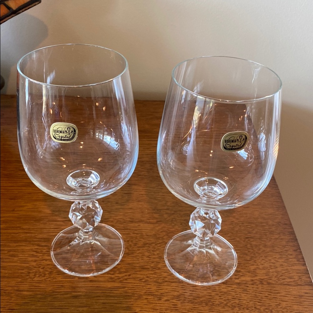 Bohemia Crystal Clear Wine Glass Set